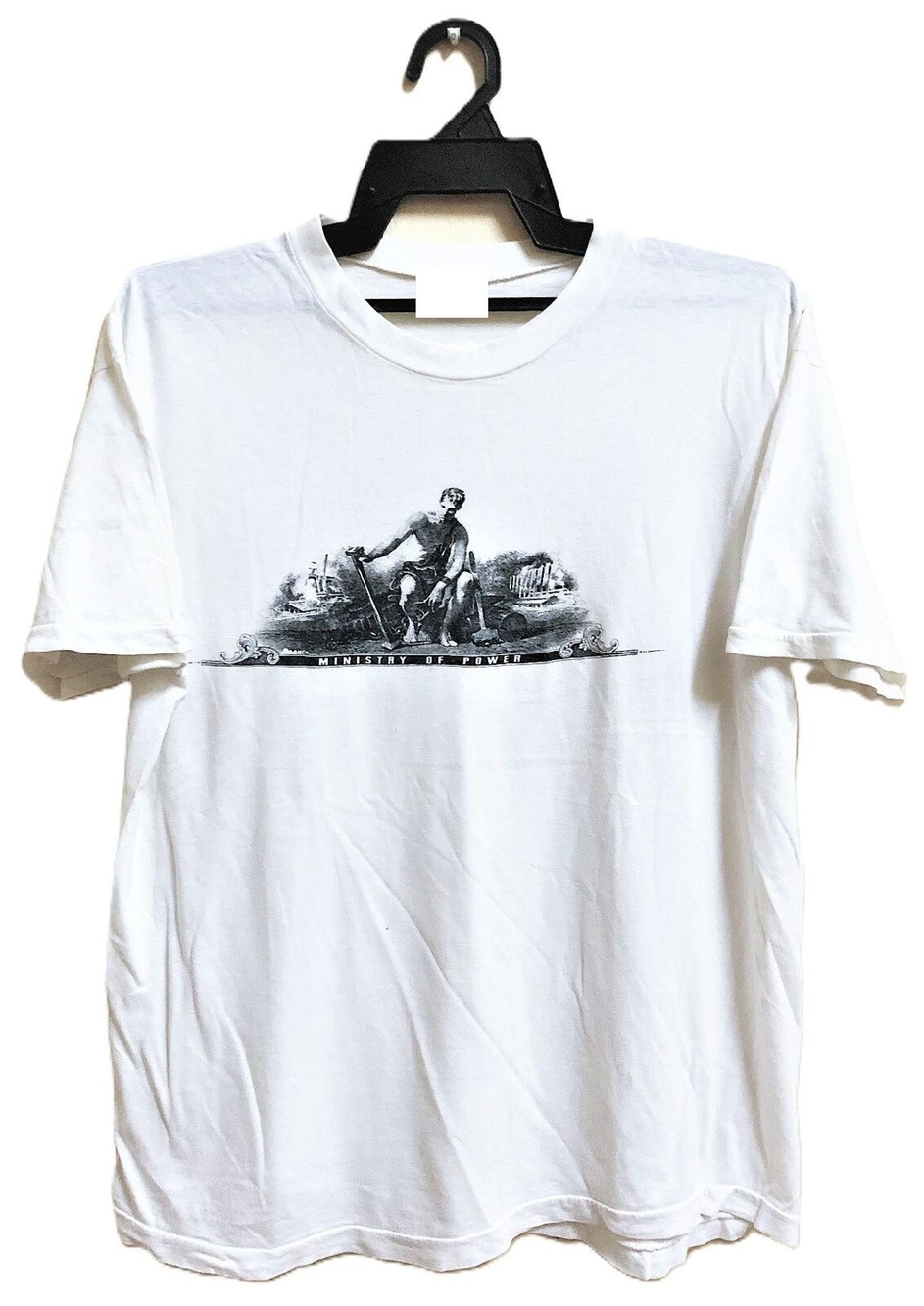 80s TEST DEPT Ministry Of Power Industrial Electronic Tour Concert T Shirt